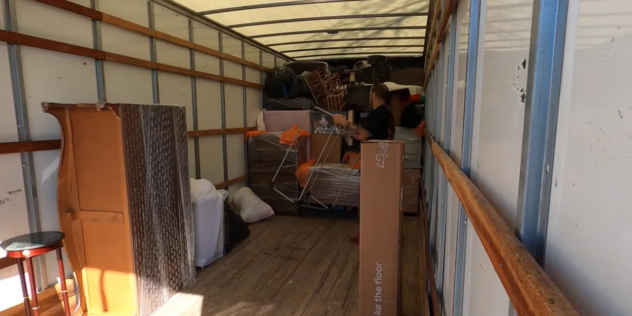 Loading up and moving out